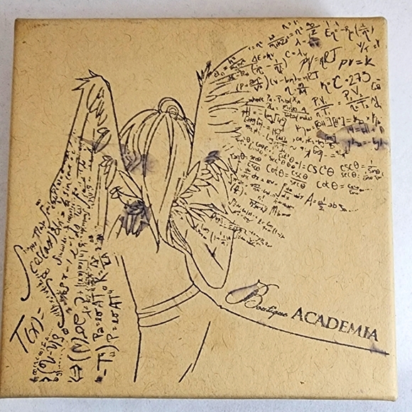 Boutique Academia Blue Nebula Necklace - Picture 15 of 16